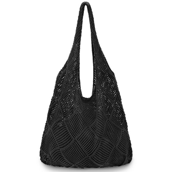 Crochet Bags Summer Beach Tote Bag Aesthetic Tote Bag Hiie Bag :| - Picture 1 of 6